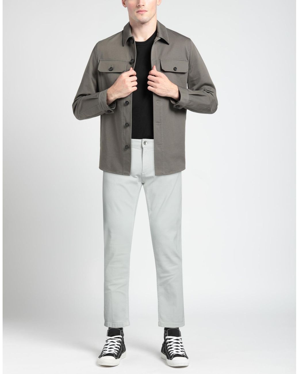 Eleventy Gray Pants for men