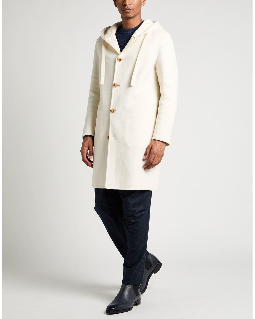 Lardini Natural Coat for men