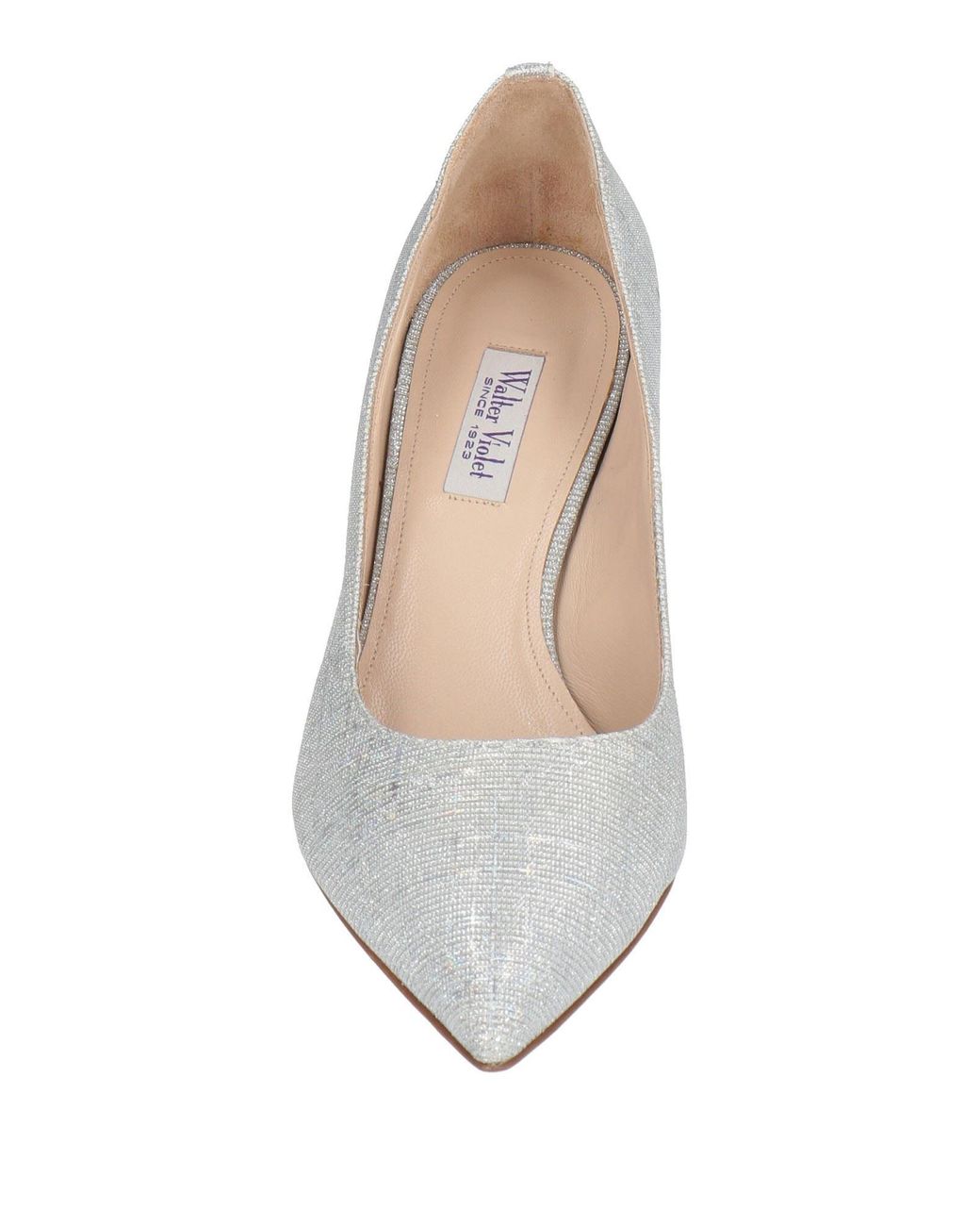 Walter Violet White Pumps