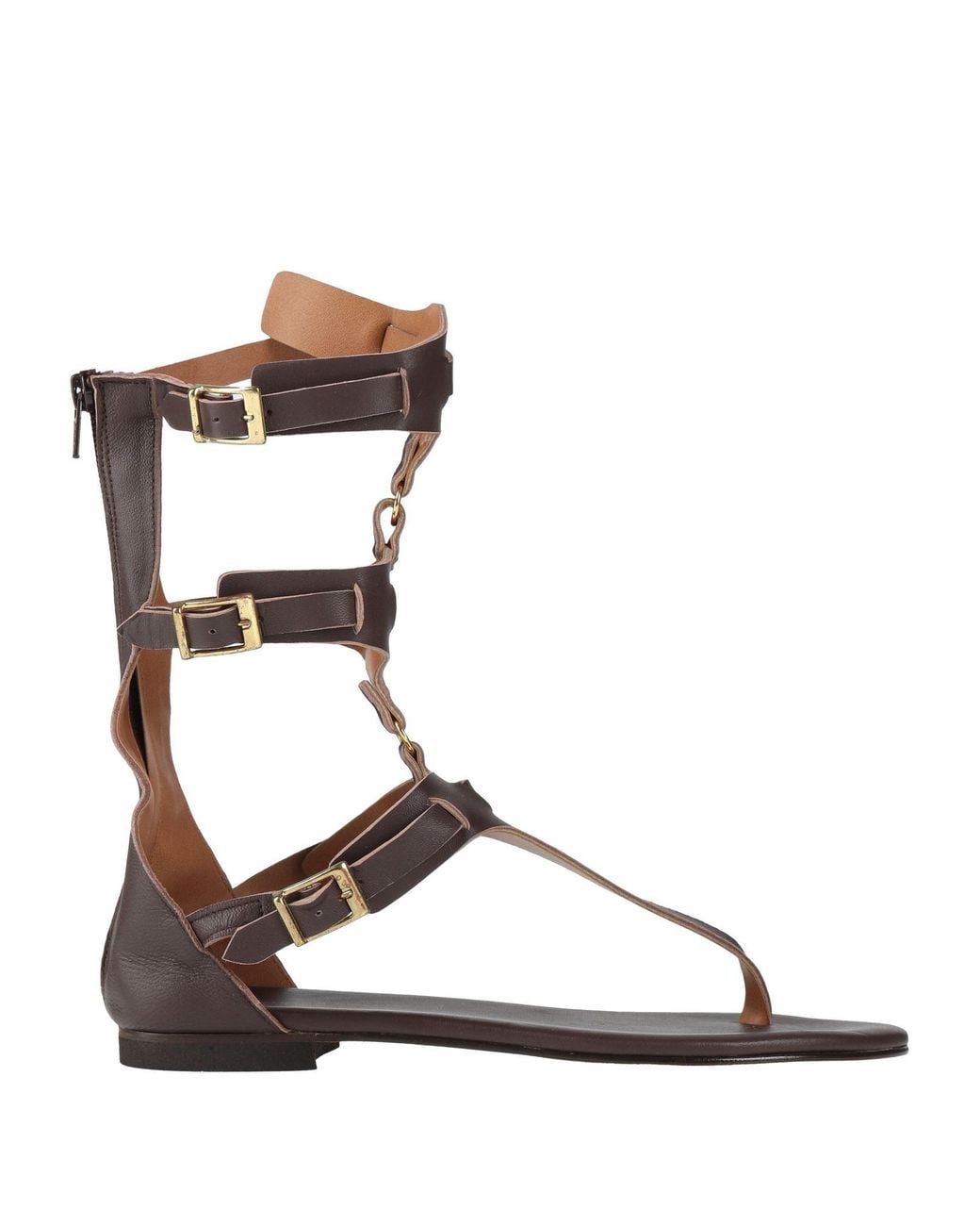 Divine Follie Brown Thong Sandal