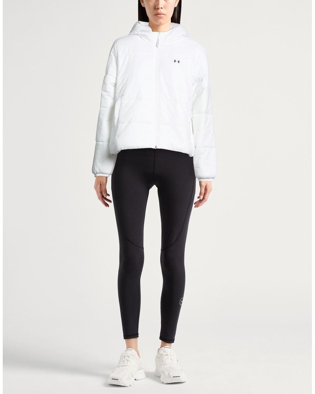 Under Armour White Puffers