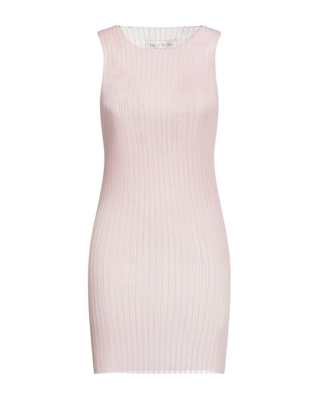Ludovic de Saint Sernin Pink Mini Dress