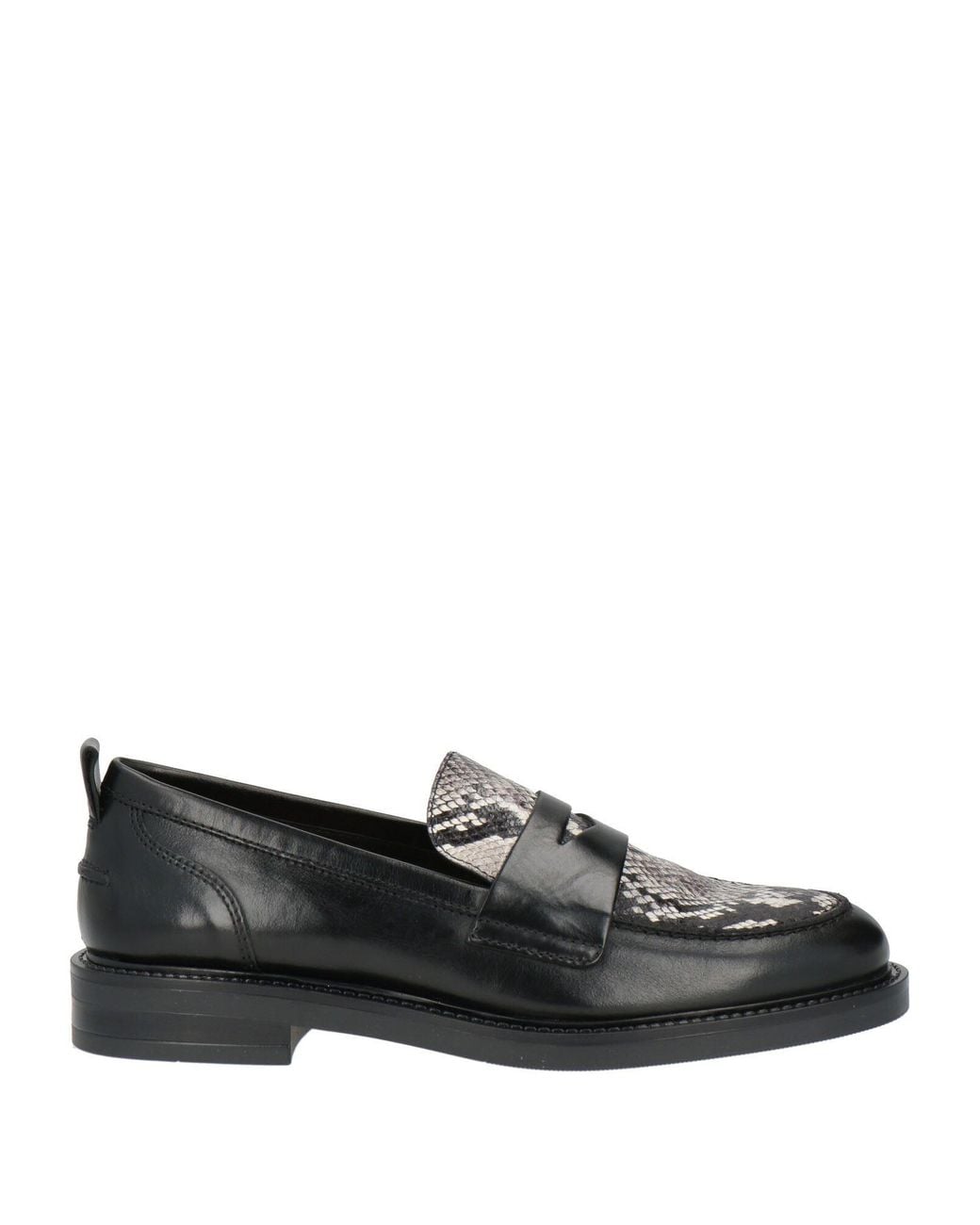 Carmens Black Mokassin