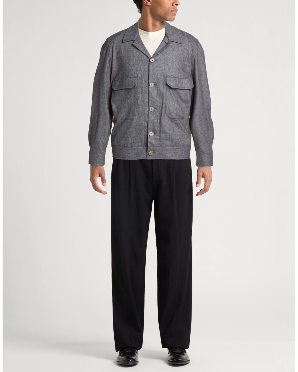 Santaniello Gray Jacket for men