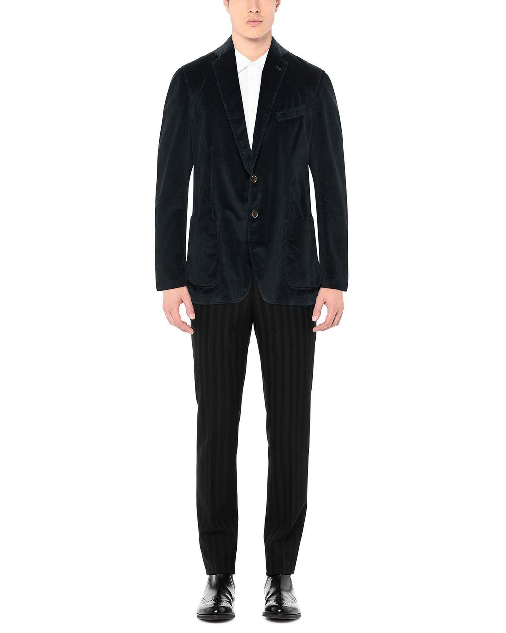 Tombolini Blue Suit Jacket for men