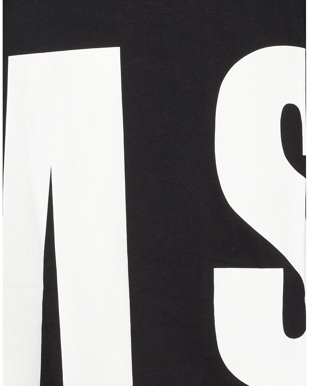 MSGM Black T-Shirt for men