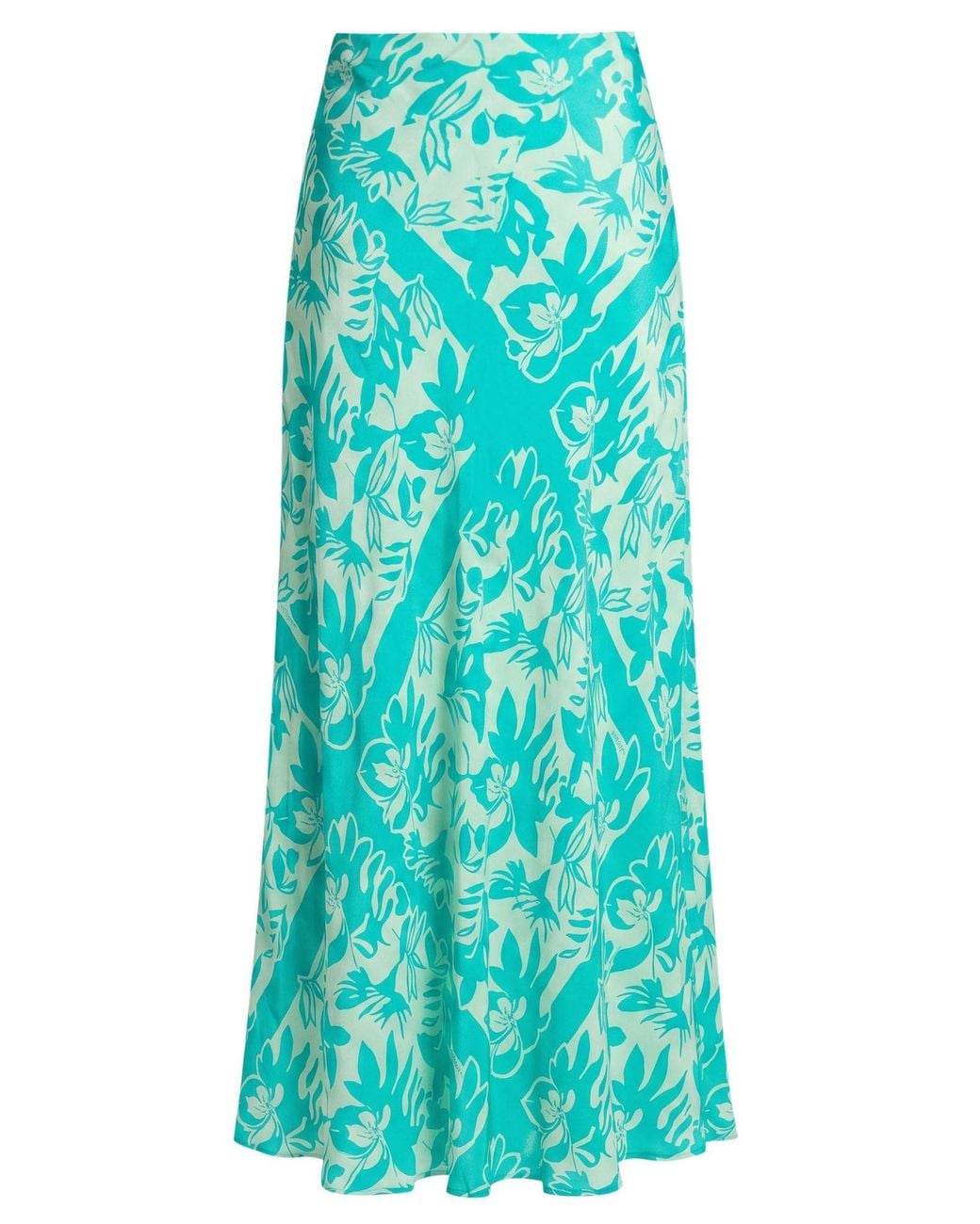 Ottod'Ame Blue Maxi Skirt