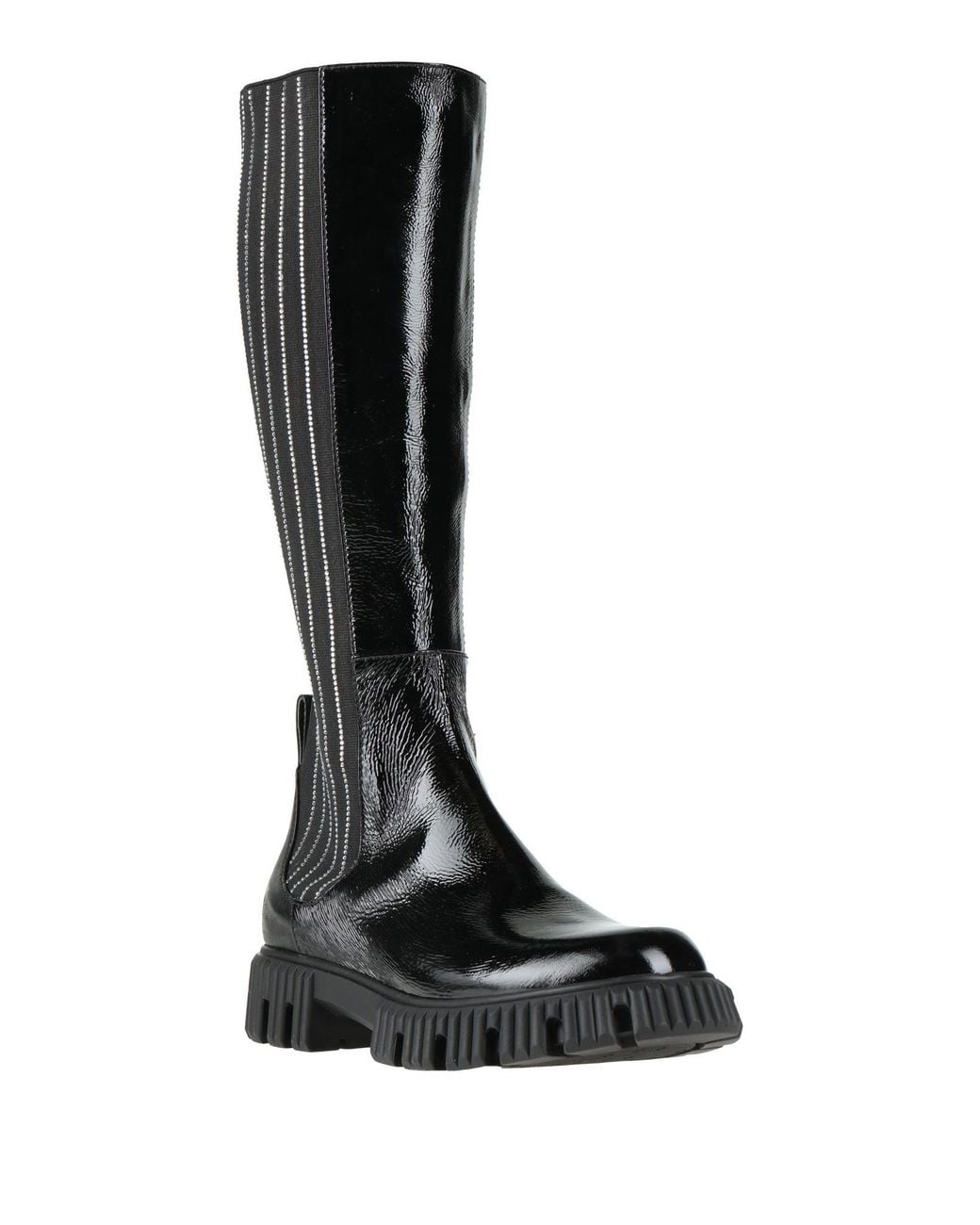 Baldinini Black Boot Leather