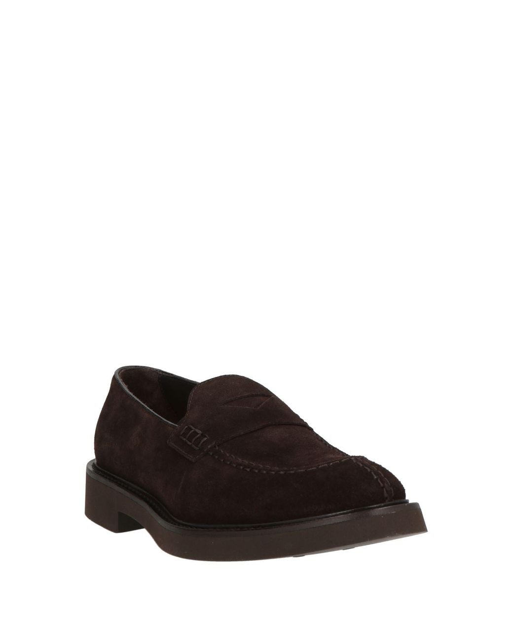 Doucal's Brown Dark Loafers Leather for men
