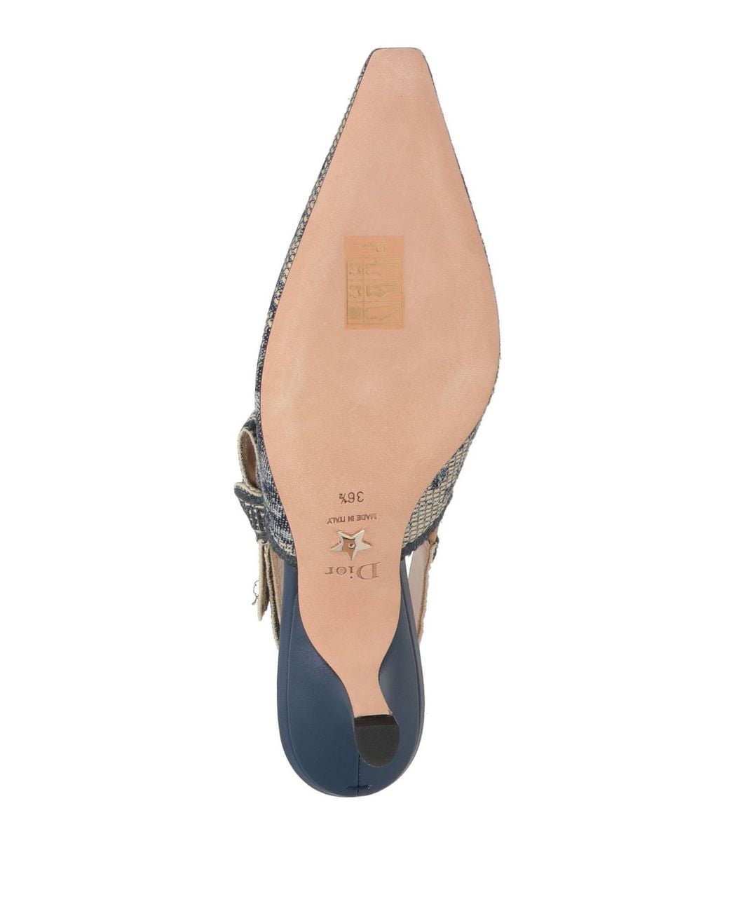 Dior Metallic Pumps Cotton