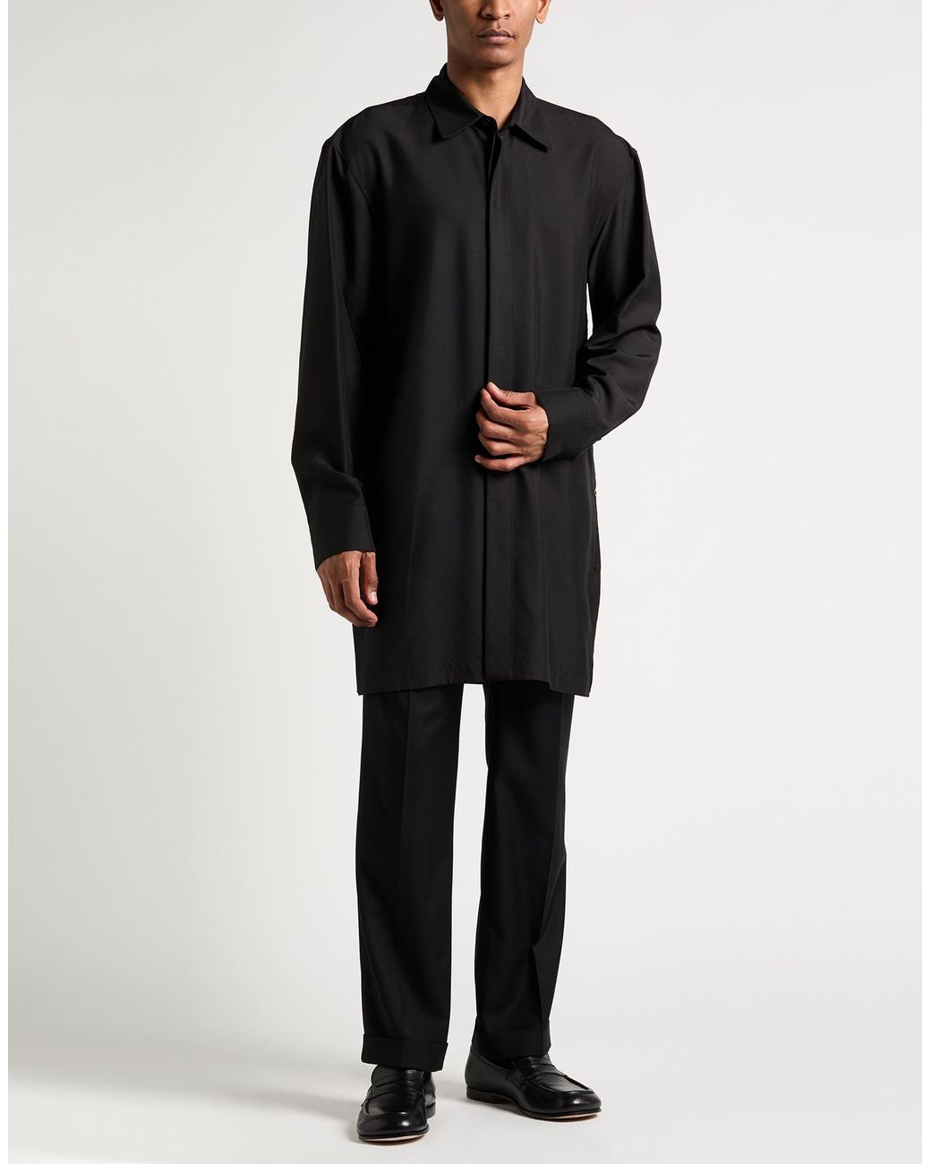 Jil Sander Blue Shirt Silk for men