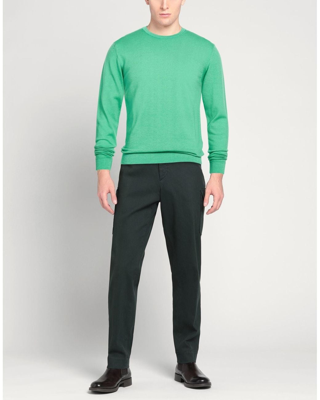 Daniele Fiesoli Green Jumper for men