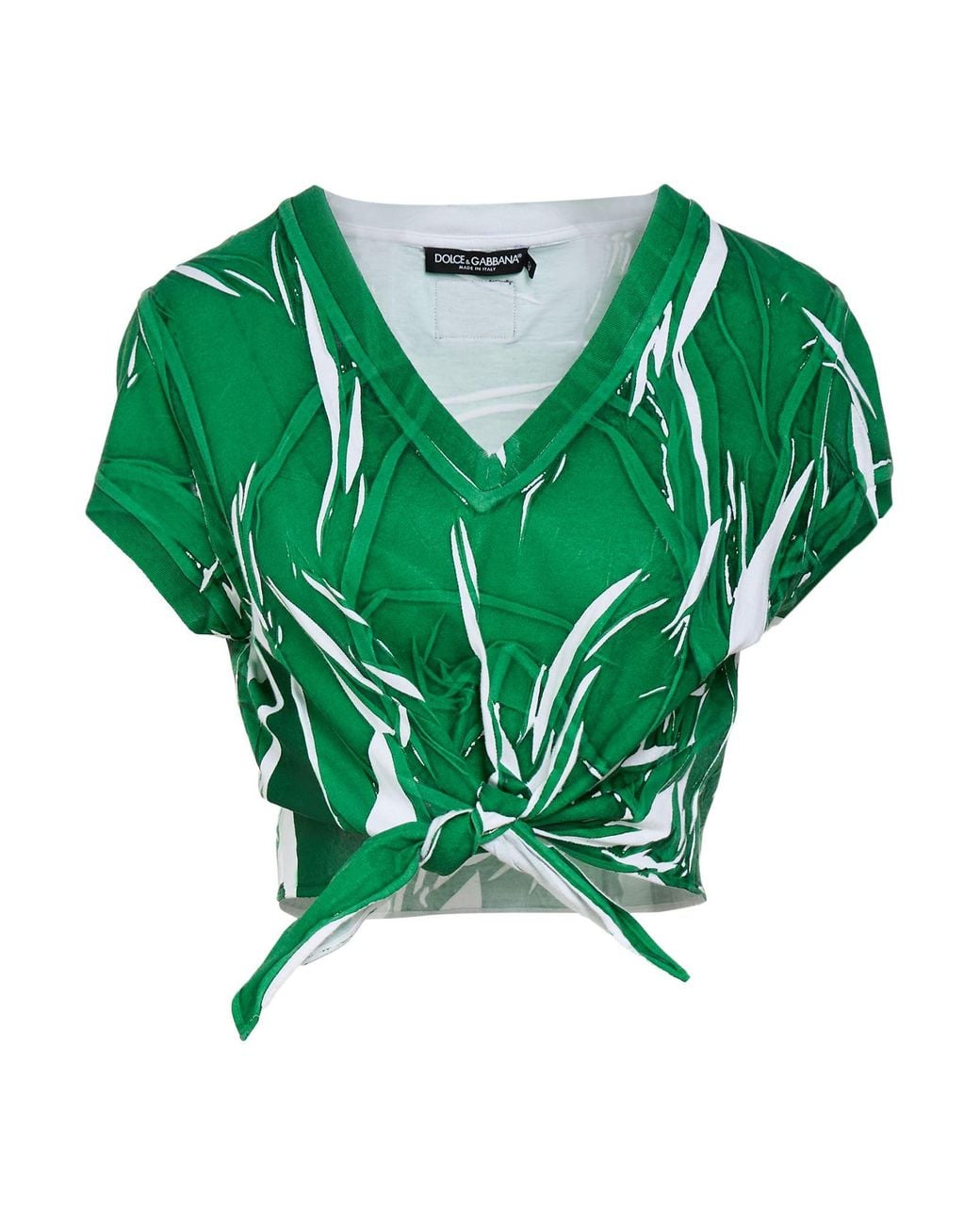 Dolce & Gabbana Green T-Shirt Cotton