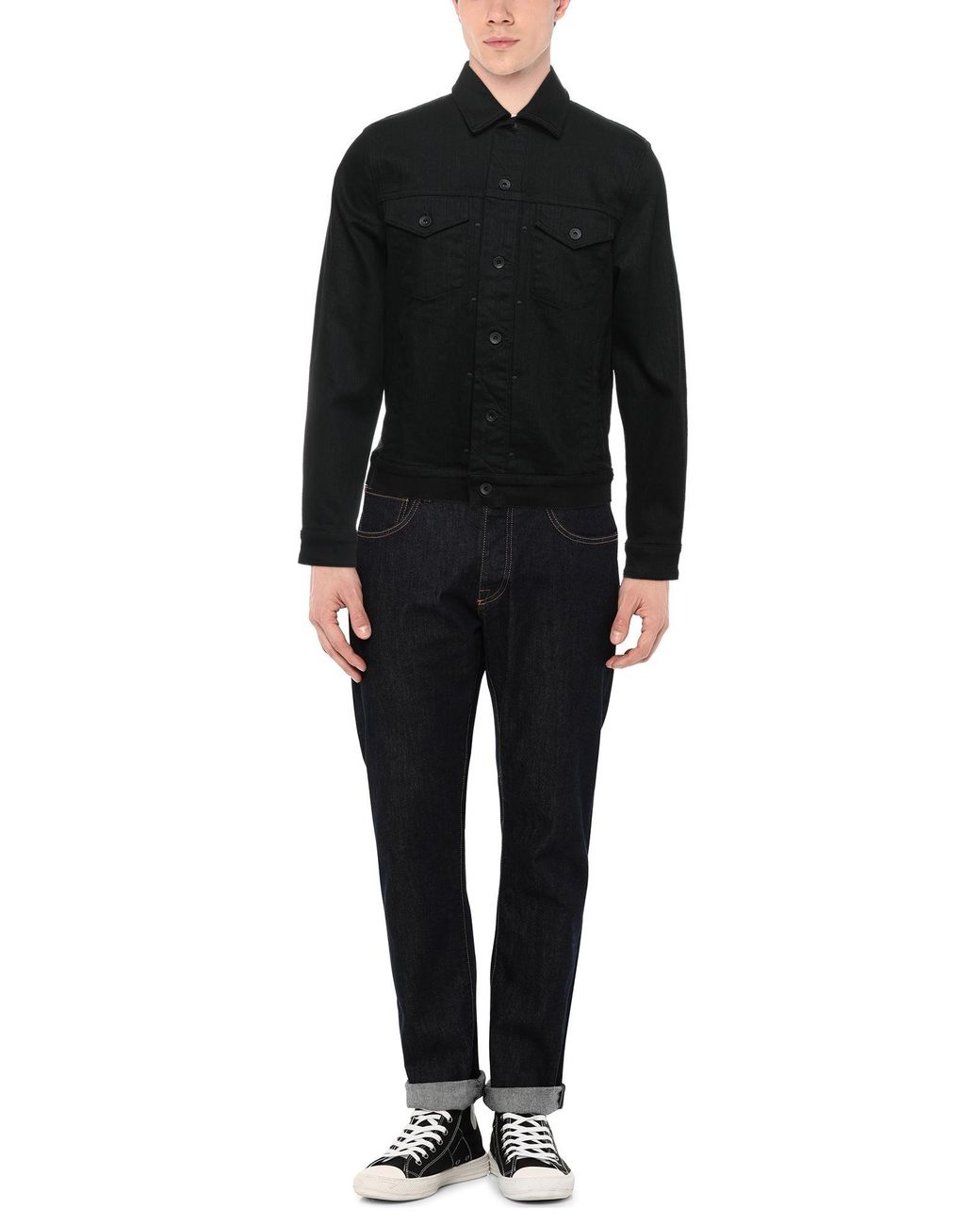 Rag & Bone Black Denim Outerwear for men