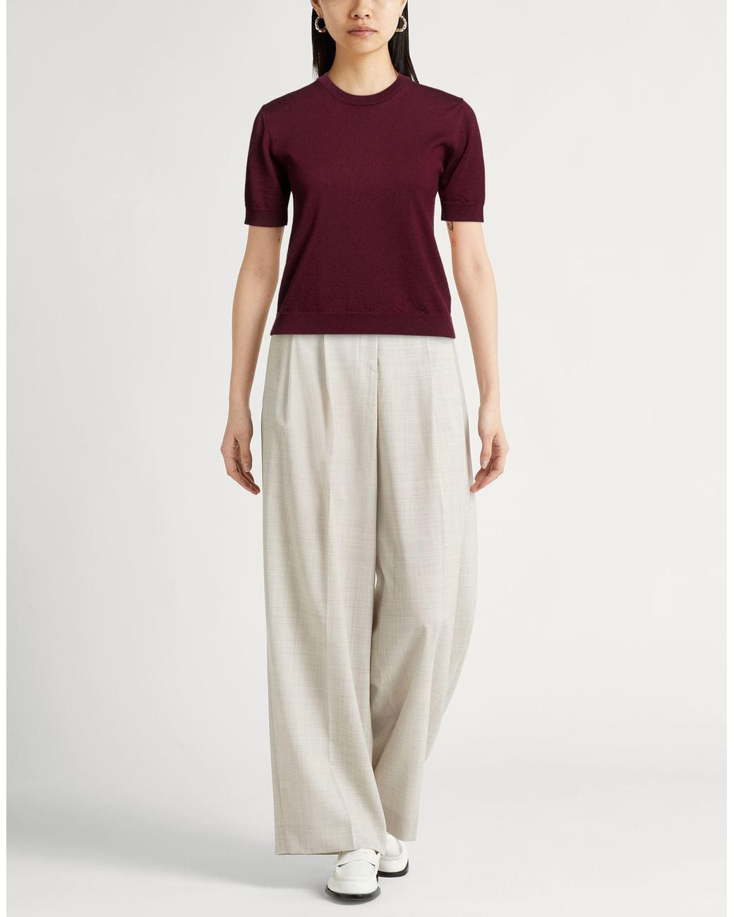 Anna Molinari Red Pullover