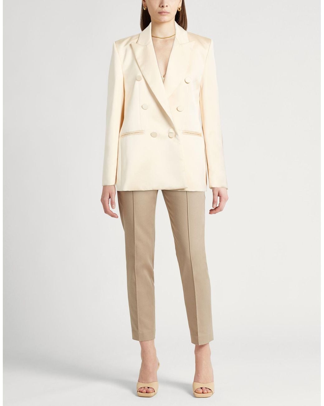Semicouture Natural Blazers