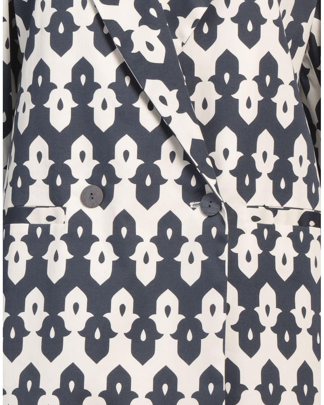 Niu White Blazer Cotton, Elastane