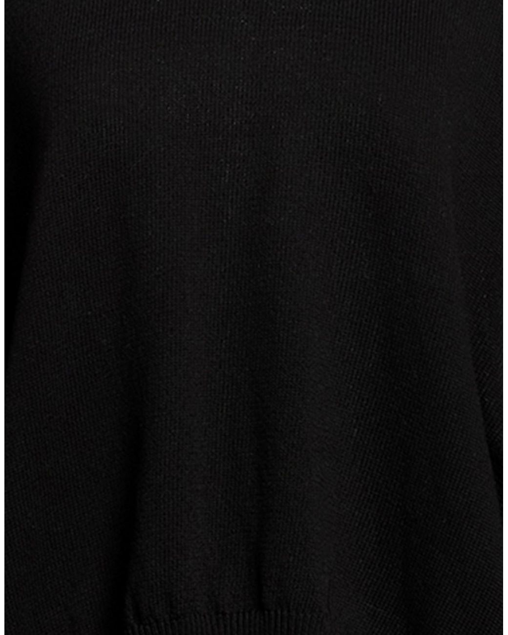 Alpha Studio Black Sweaters