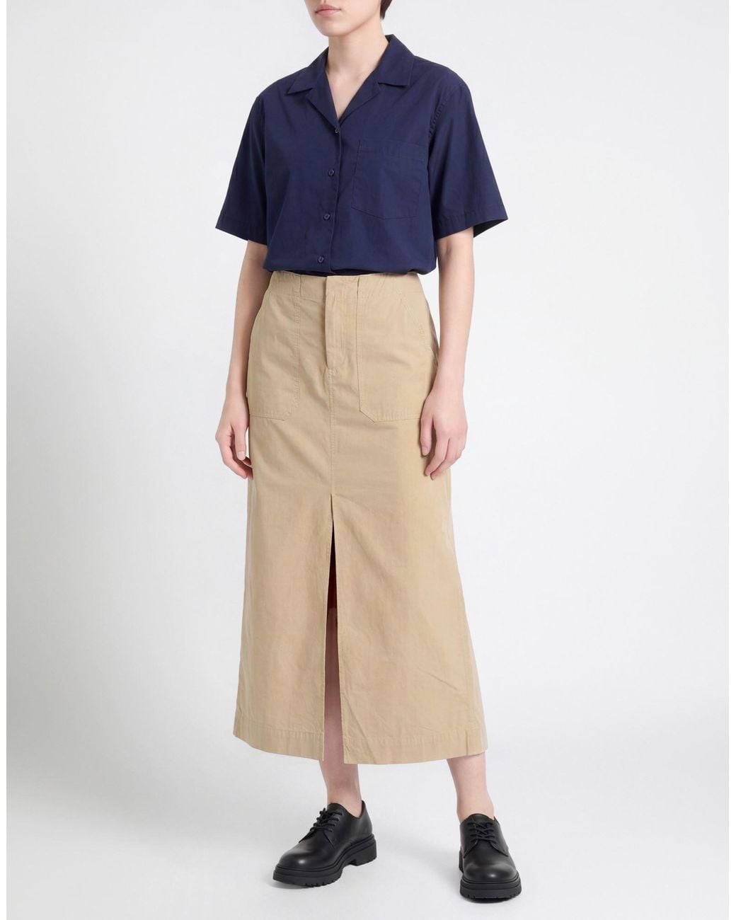 Rag & Bone Natural Maxi Skirt