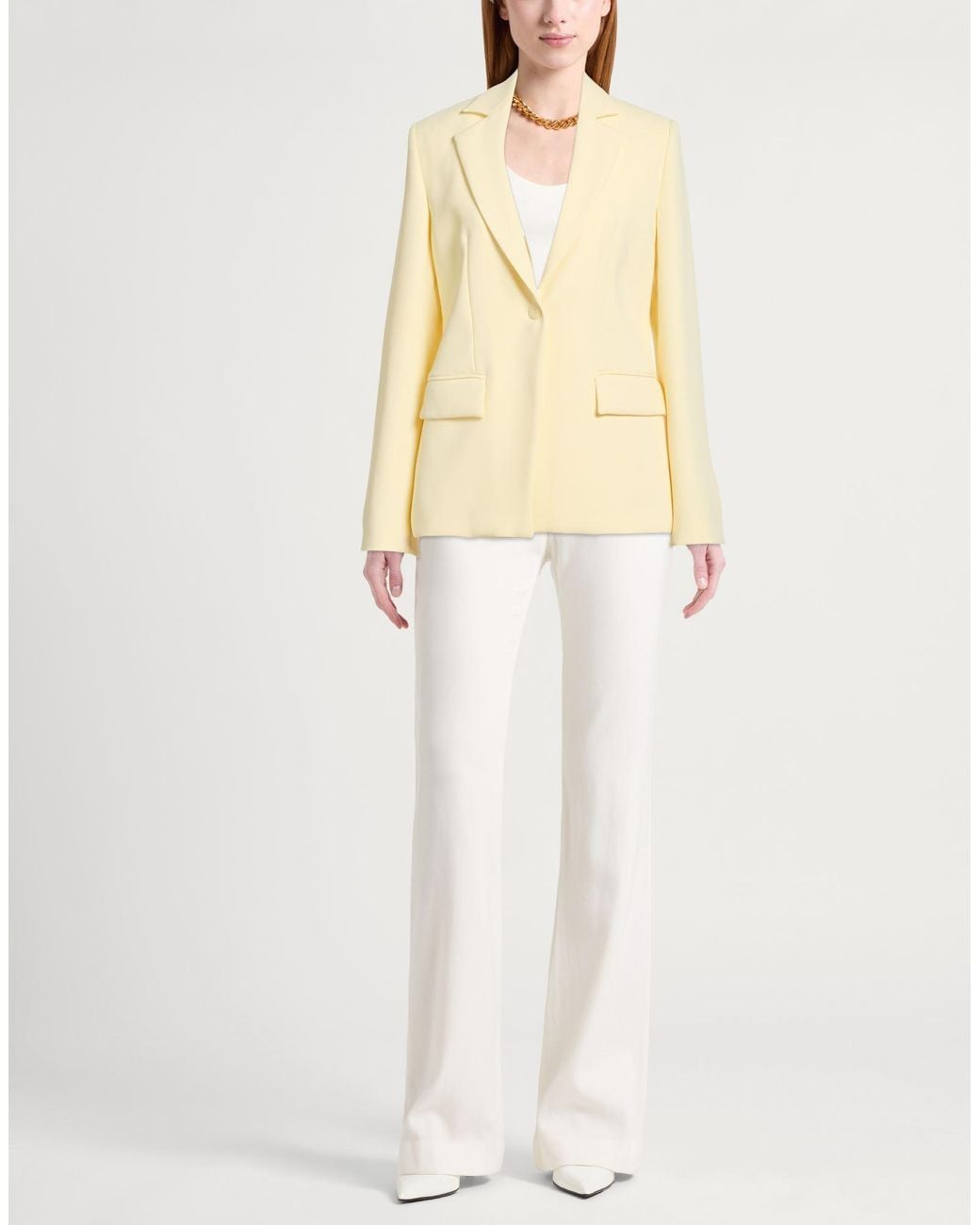 Twinset Natural Pastel Blazer Polyester