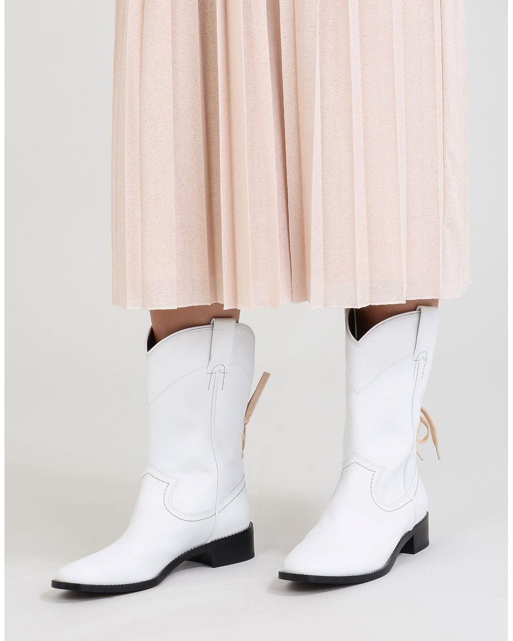 see by chloe western boots