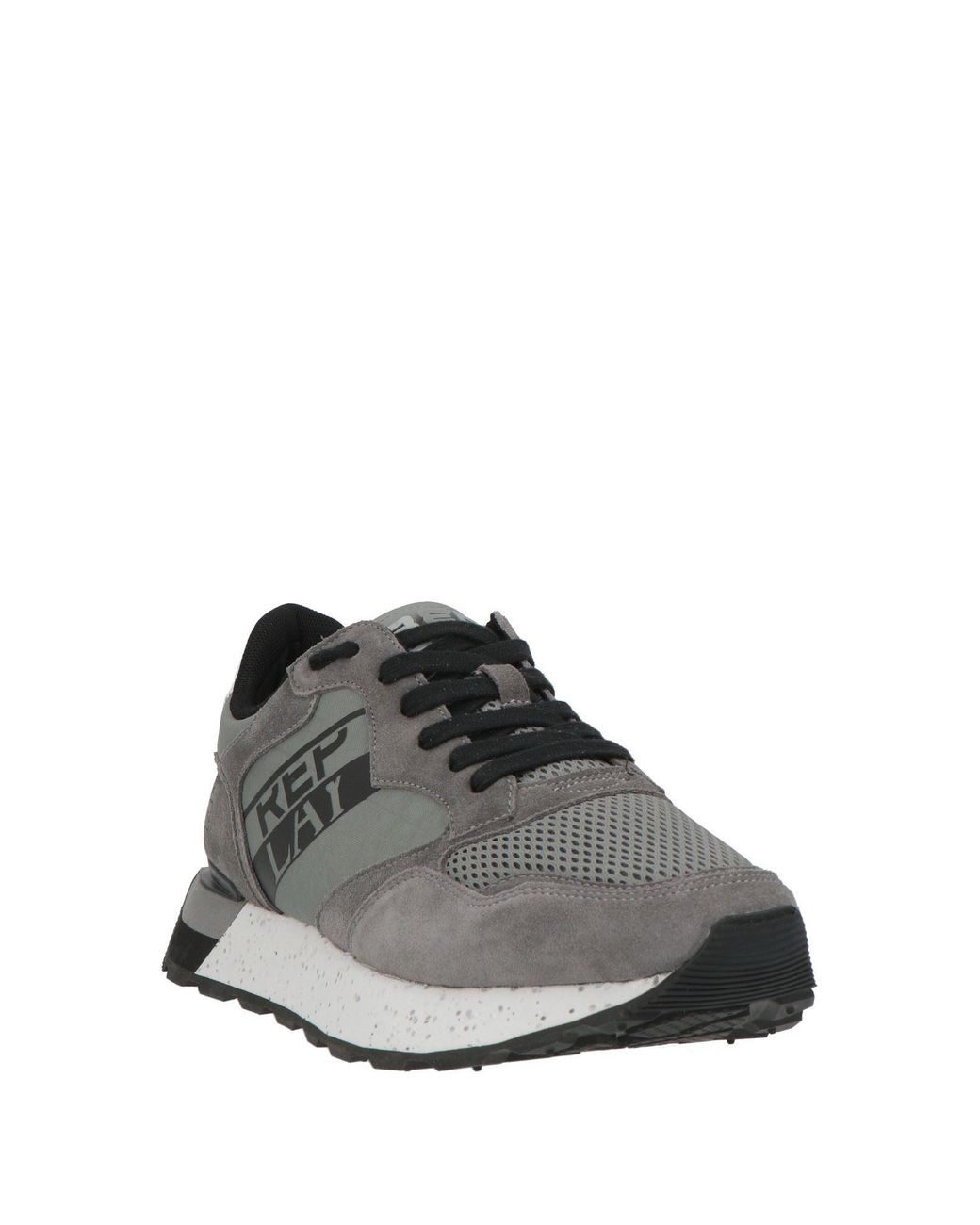 Replay Gray Trainers for men