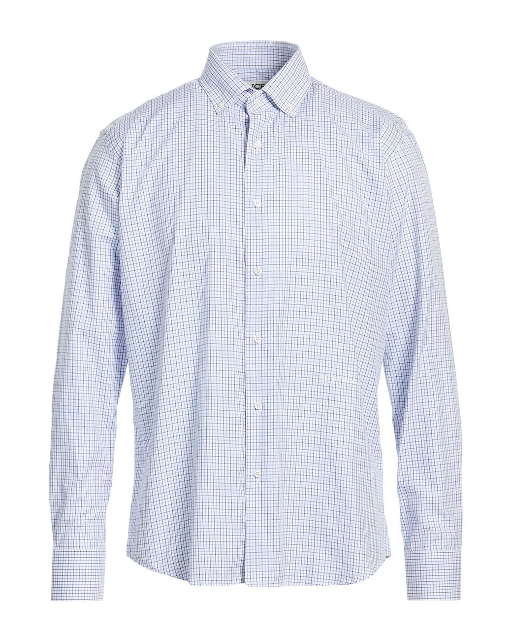 Ice Iceberg Blue Shirt Cotton for men