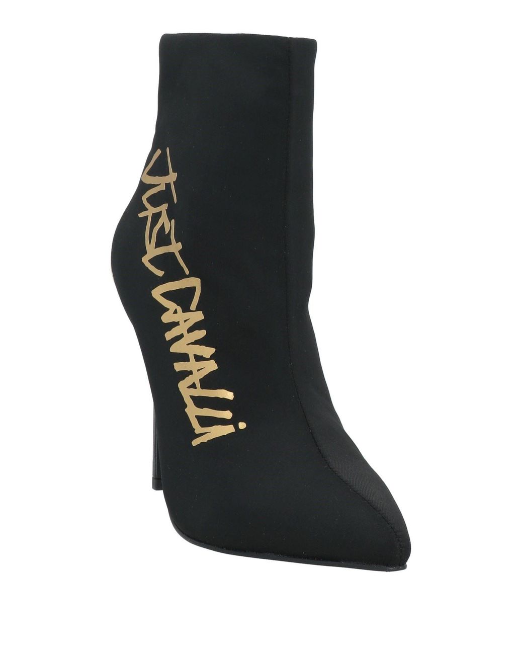 Just Cavalli Black Ankle Boots