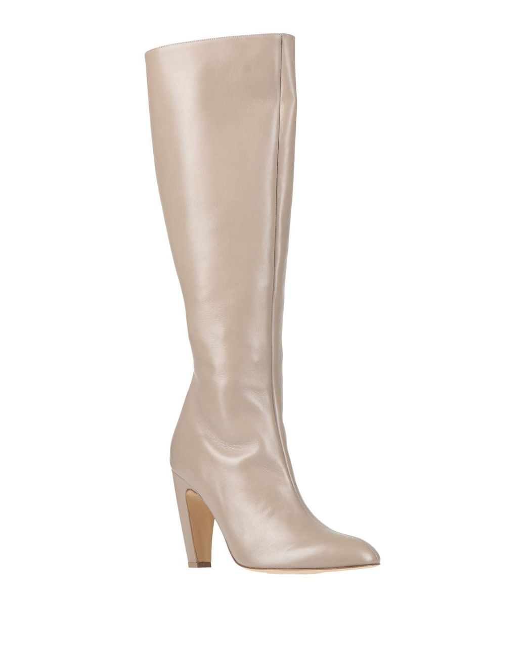 Gia Borghini White Boot Calfskin