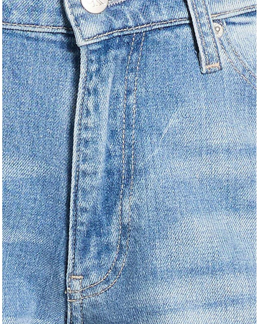 Calvin Klein Blue Jeans Cotton, Elastane