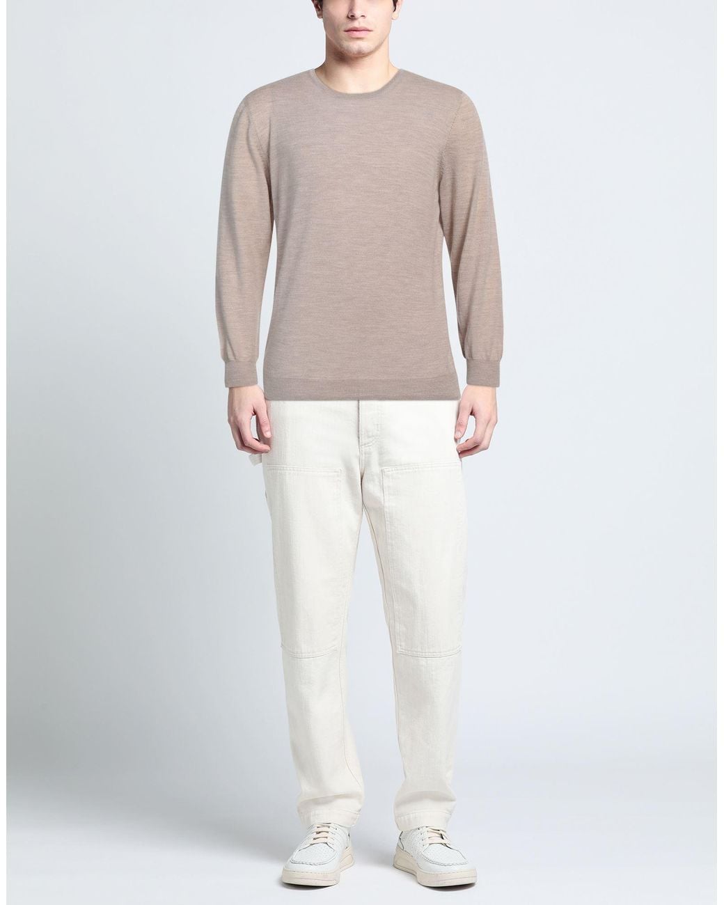 Lardini Pullover in Natural für Herren