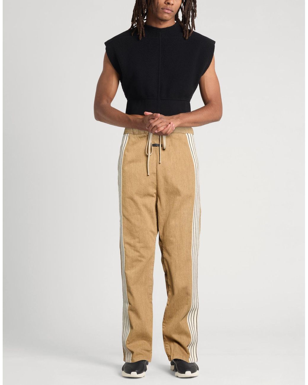 Fear Of God Natural Camel Jeans Cotton for men