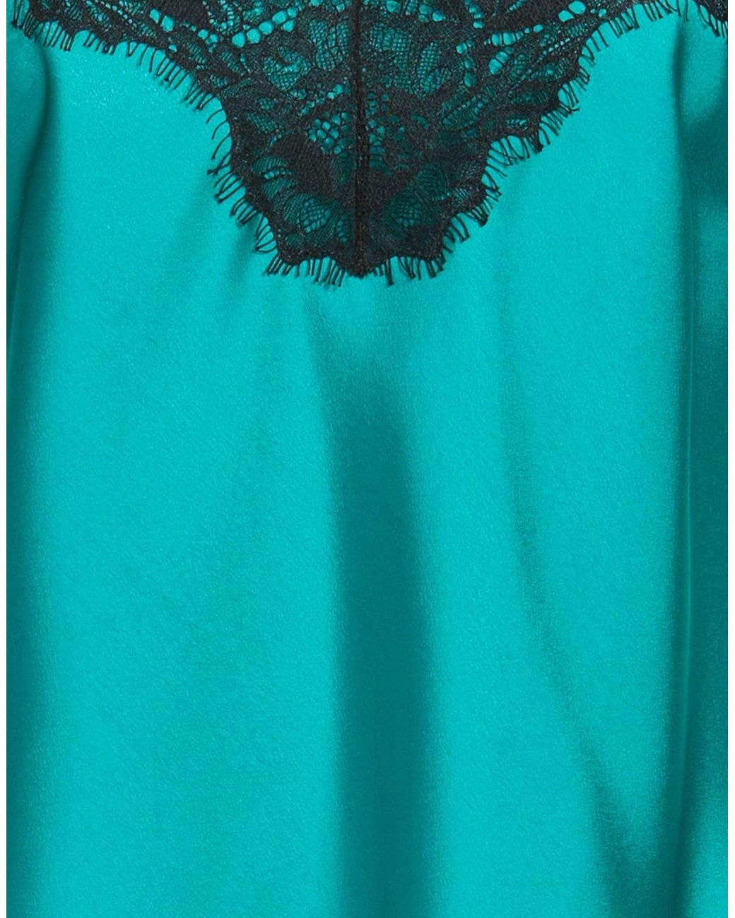 Pinko Blue Top Polyester, Polyamide
