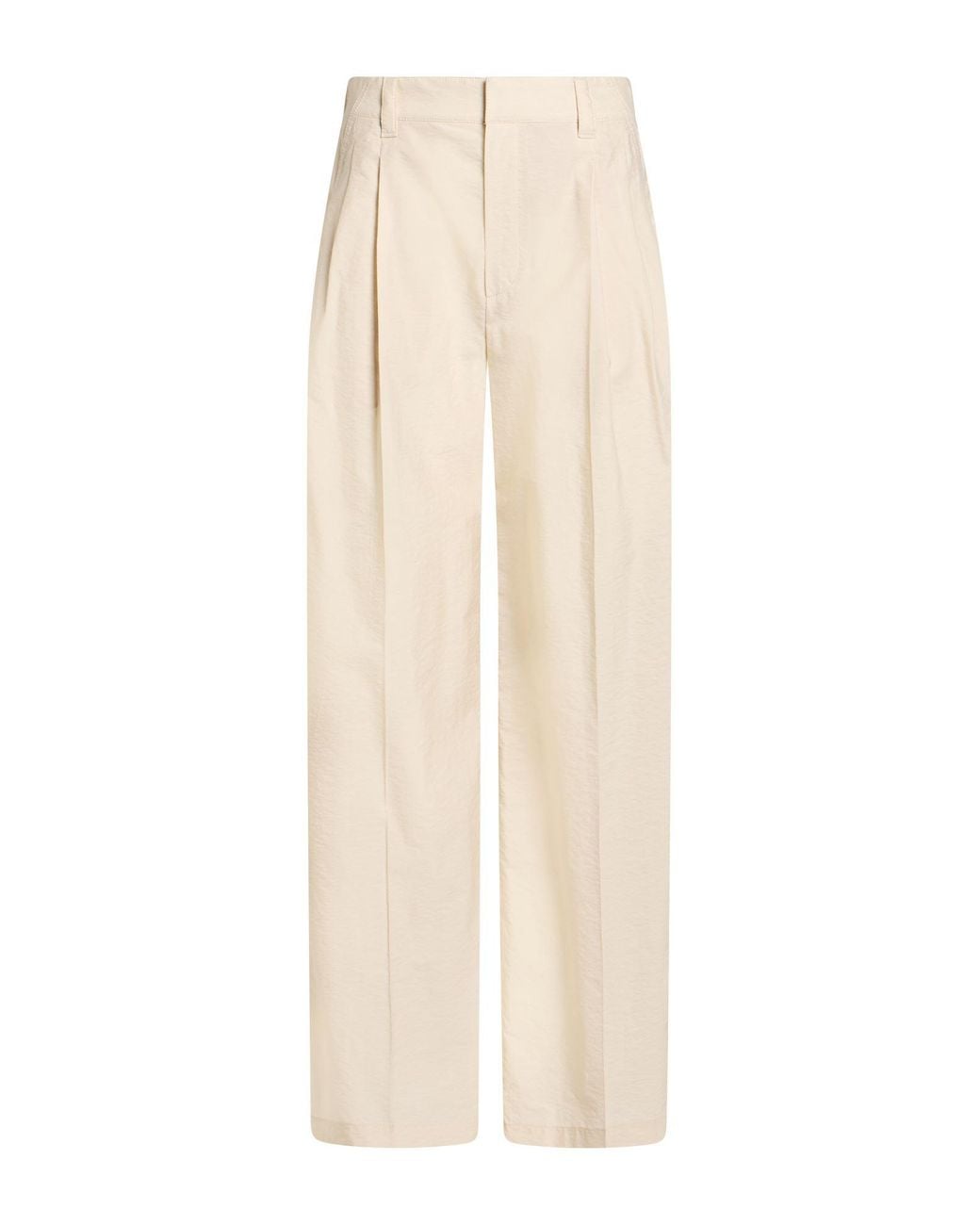 Brunello Cucinelli White Trouser