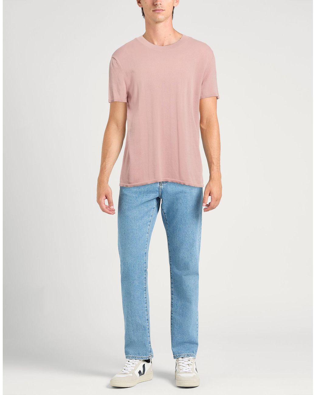 Patrizia Pepe Pink Sweaters for men