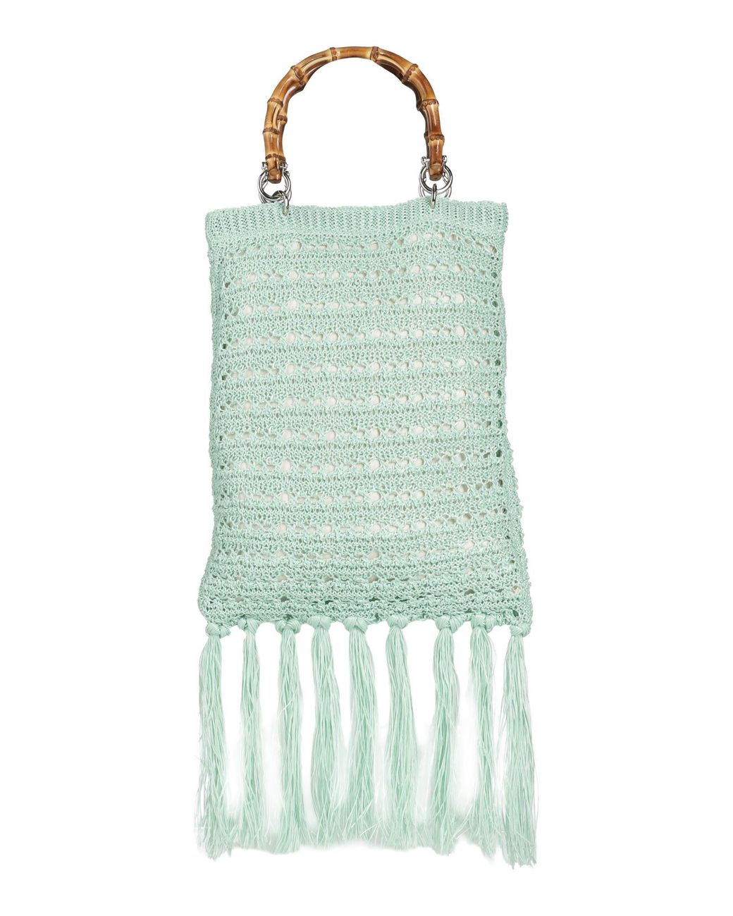 Erika Cavallini Semi Couture Green Handbag Polyester