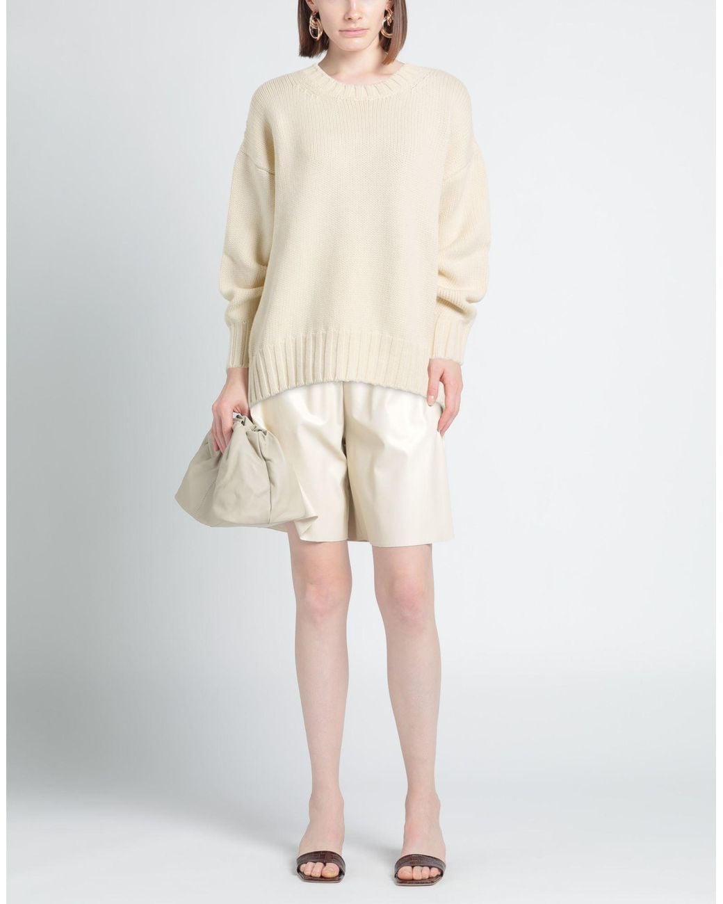 Pullover Aragona de color Natural