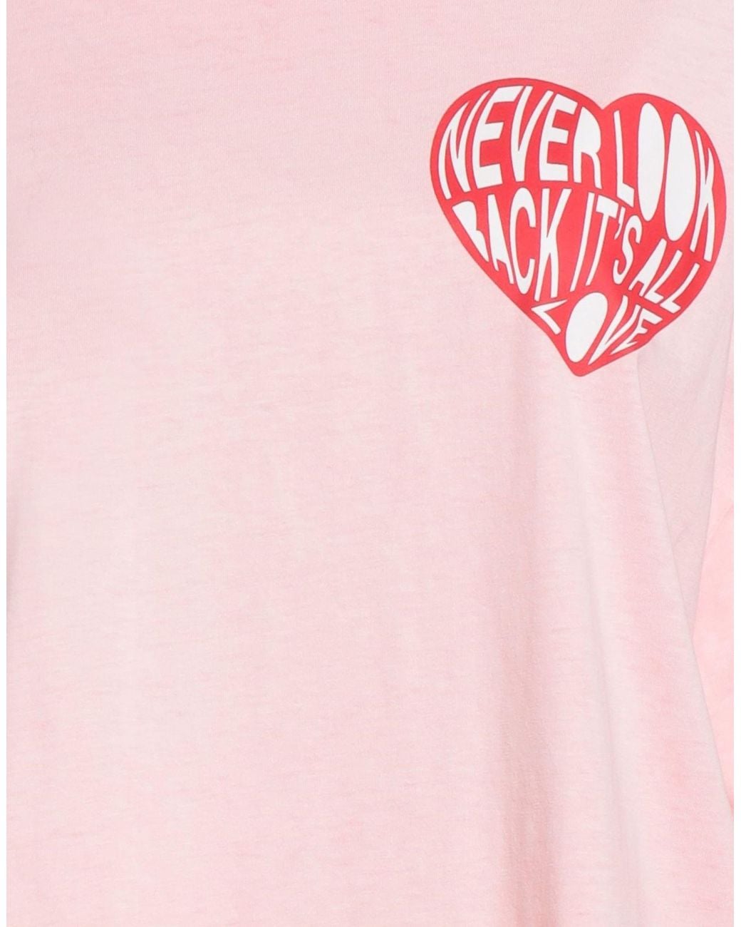 MSGM Pink Light T-Shirt Cotton