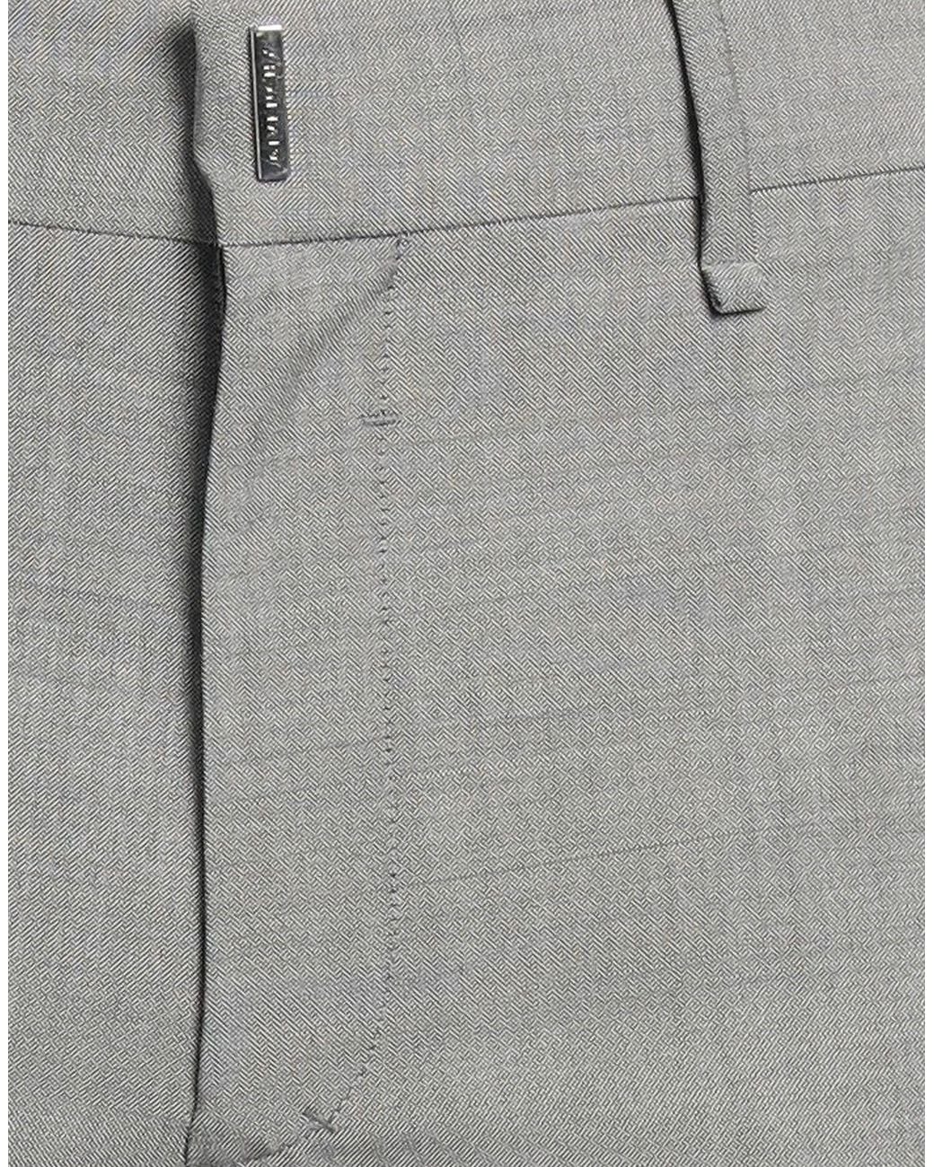 Givenchy Gray Pants Wool, Mohair Wool for men