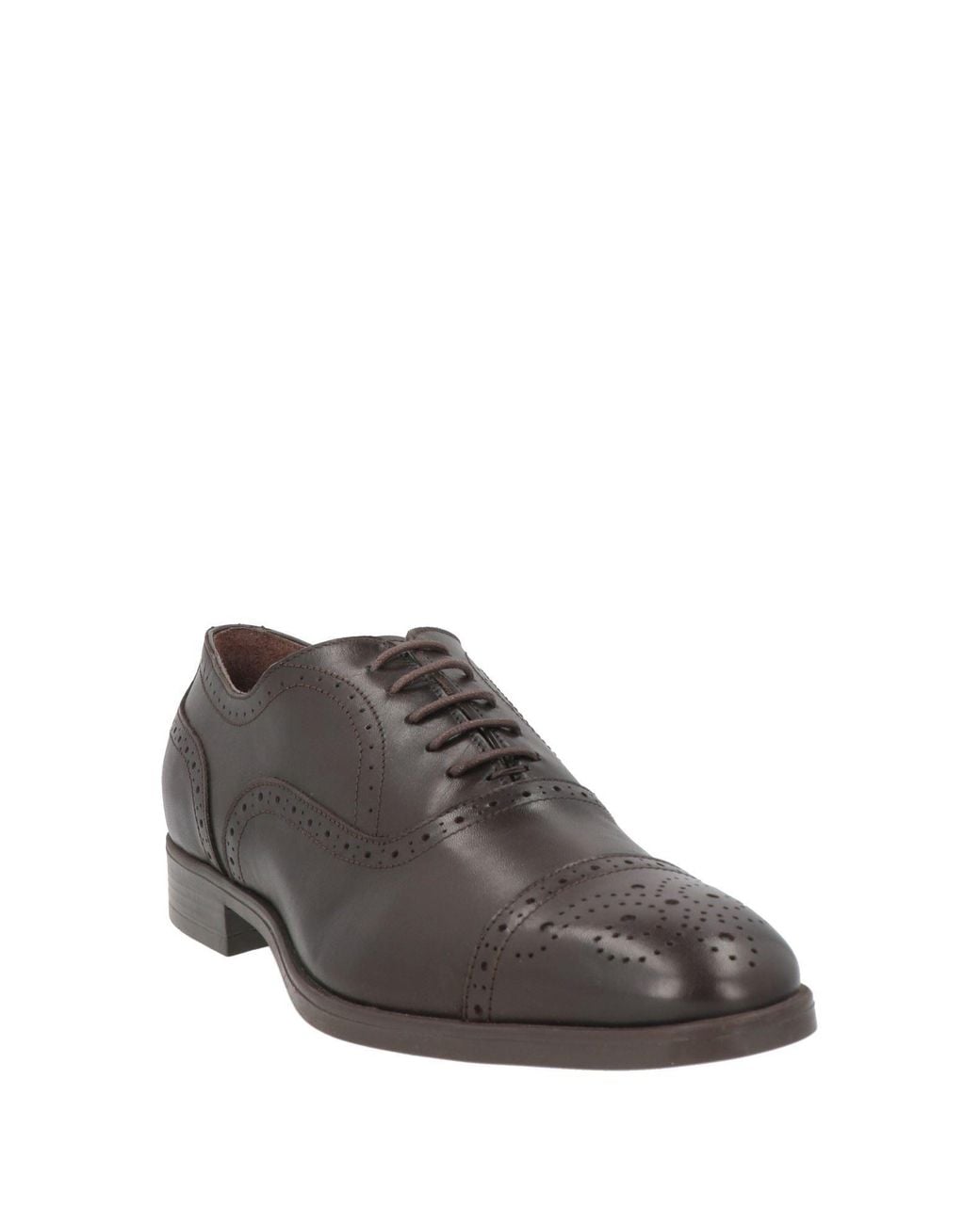 Testoni Gray Lace-Up Shoes Calfskin for men