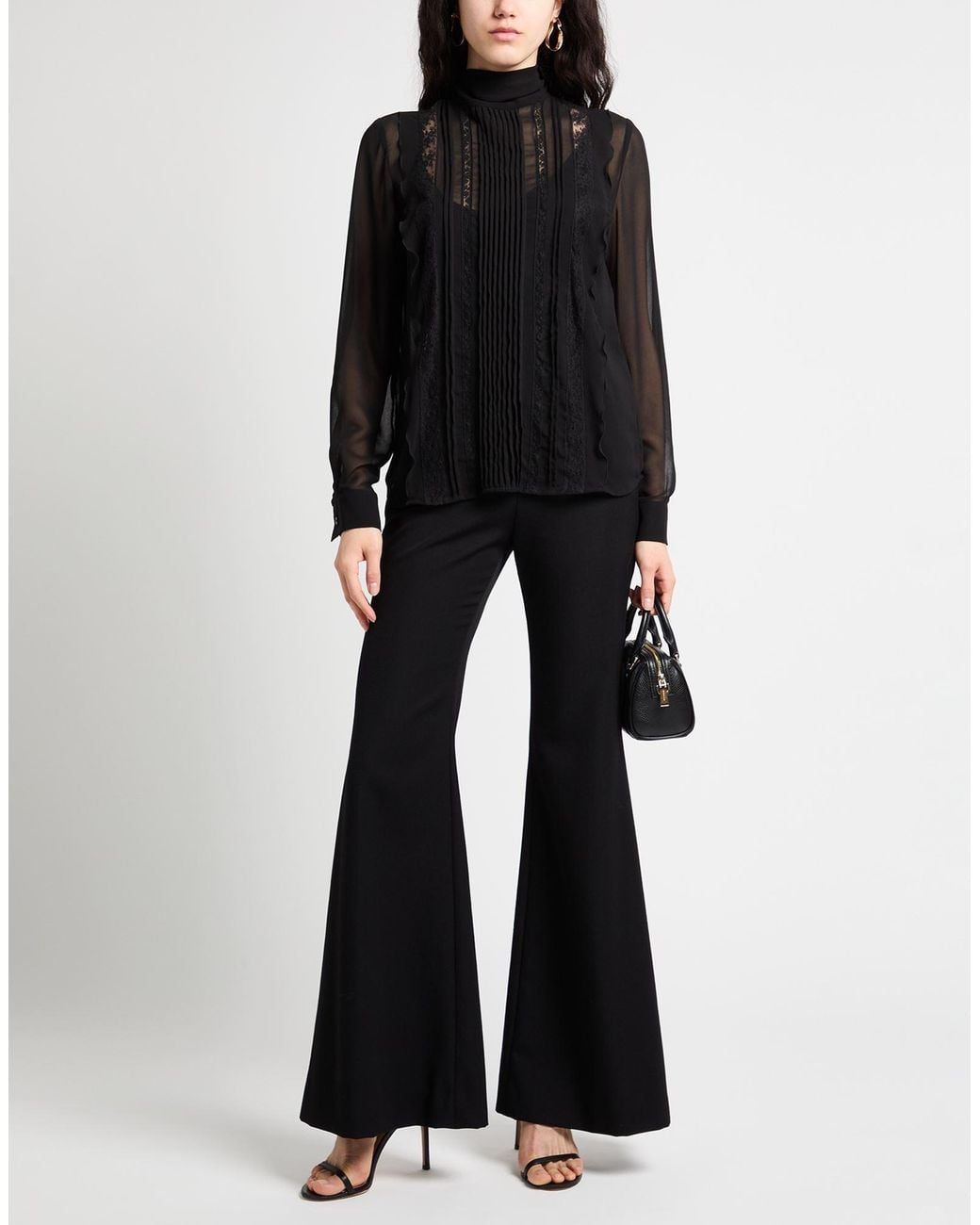 P.A.R.O.S.H. Black Top Polyester, Polyamide