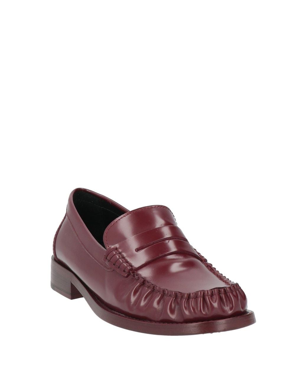 Paris Texas Purple Loafers Calfskin