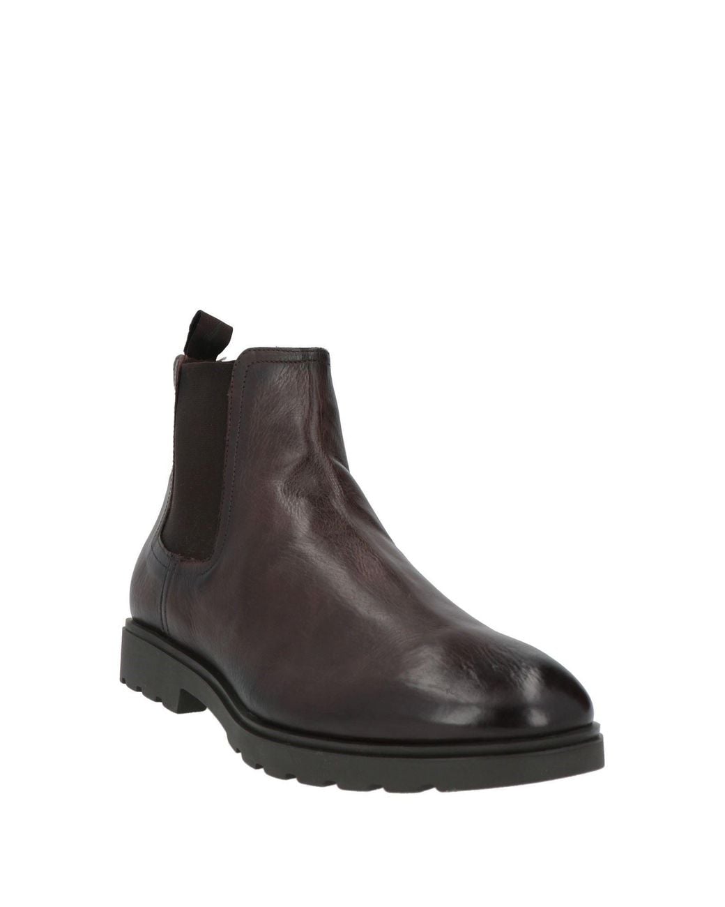 Sturlini Brown Dark Ankle Boots Leather for men