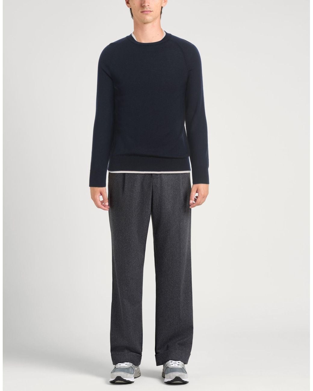 Eleventy Blue Sweater Wool for men