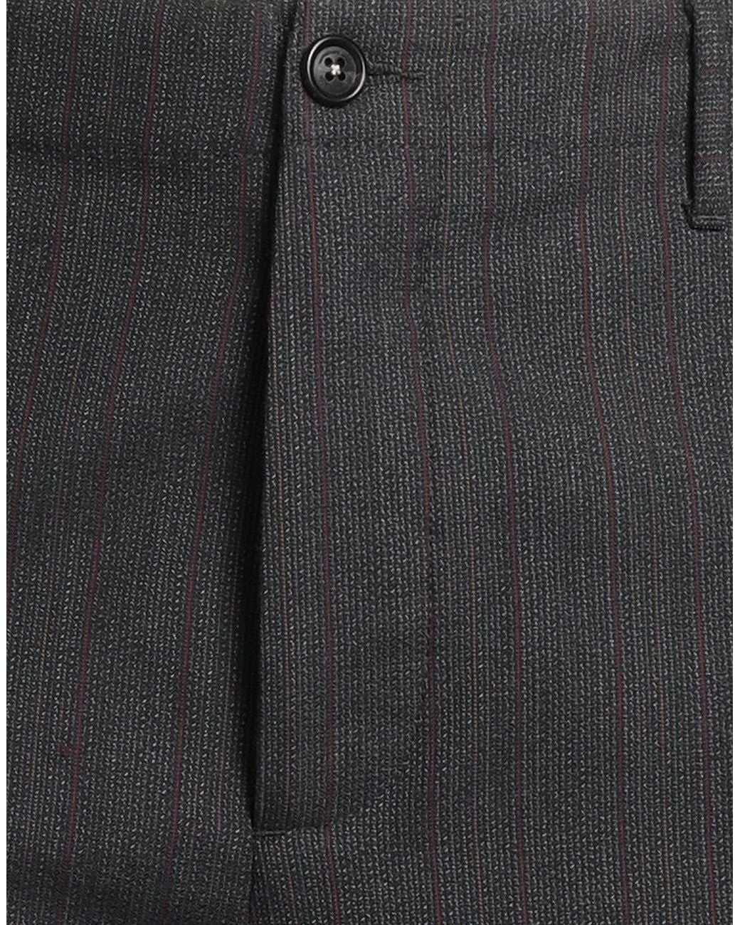 Massimo Alba Gray Pants Wool, Cotton