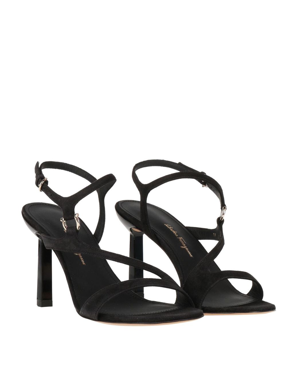 Ferragamo Black Sandals