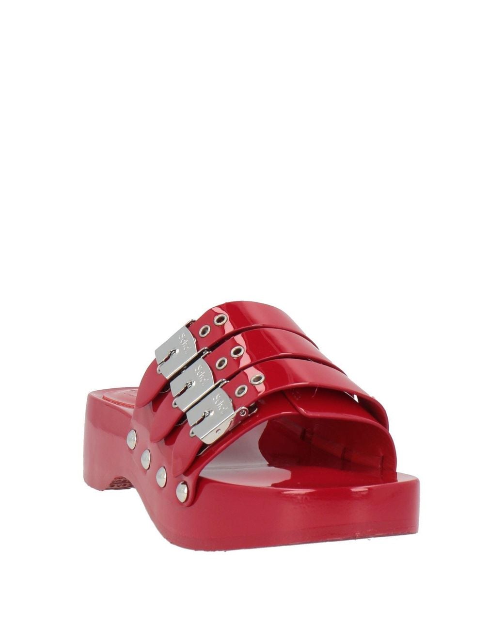 Scholl Red Mules & Clogs