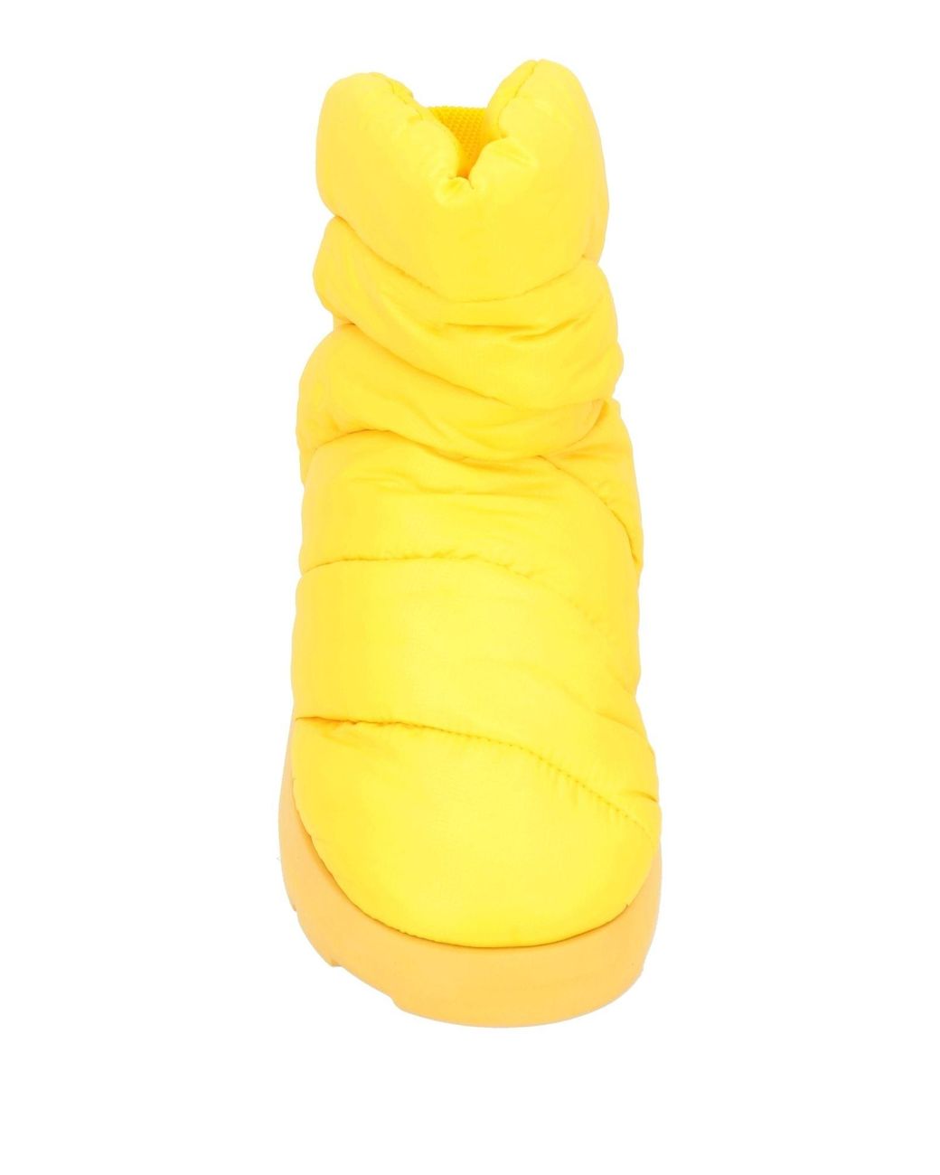 PIUMESTUDIO Yellow Ankle Boots
