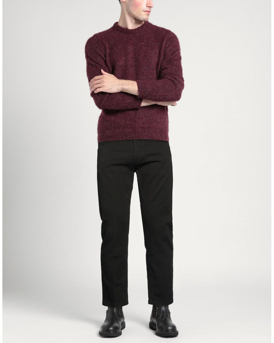 Entre Amis Black Trouser for men