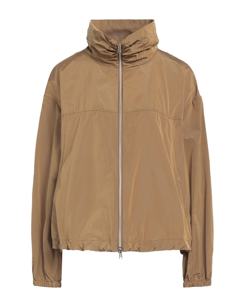 Herno Brown Camel Jacket Polyester